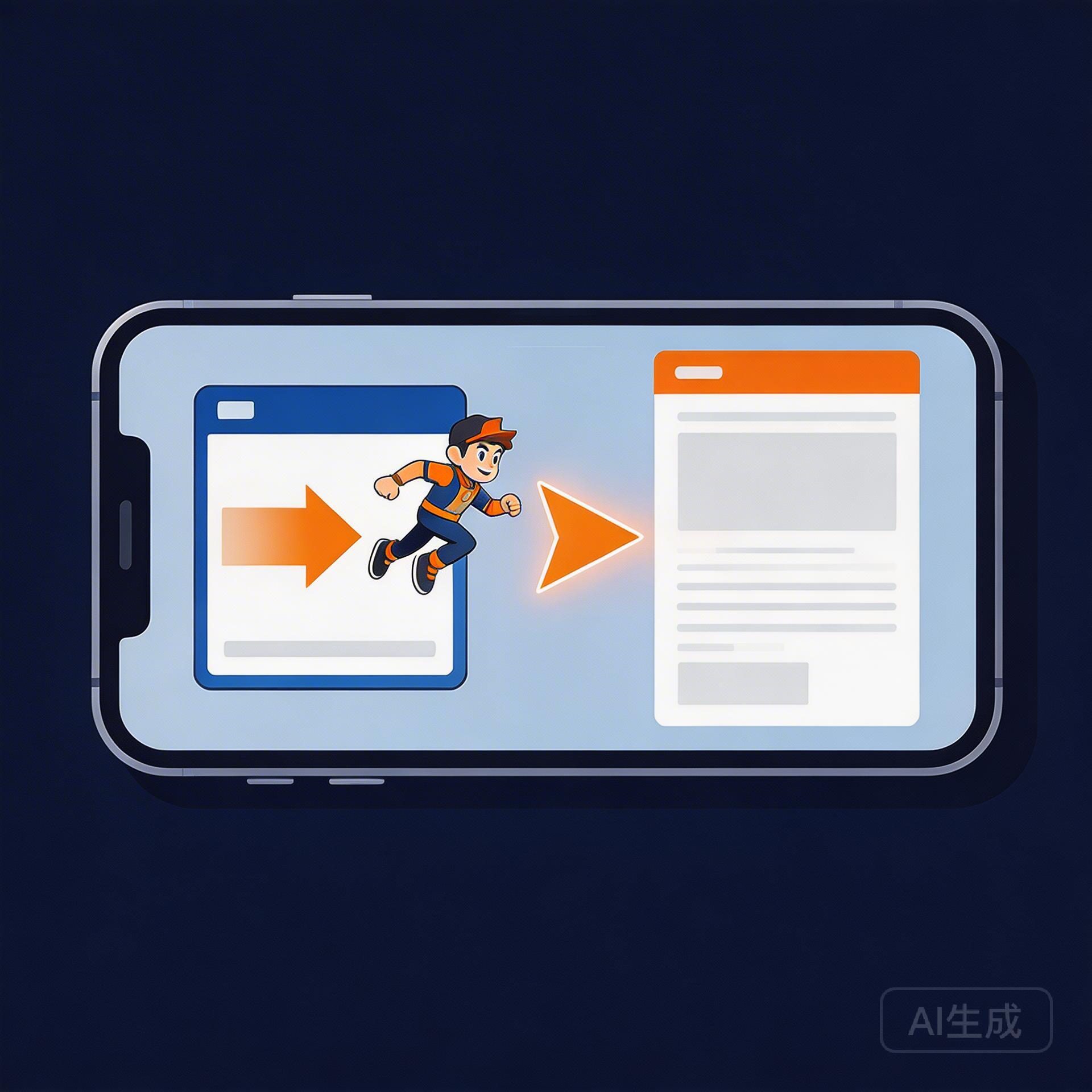 手游 Facebook 广告点击后转化漏斗优化示意图